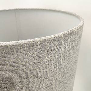 INIR ΦΩΤΙΣΤΙΚΟ ΕΠΙΤΡΑΠΕΖΙΟ 32x32x57cm ΚΕΡΑΜΙΚΟ ΜΠΕΖ ΛΙΝΟ ΓΚΡΙ