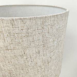 STRIO ΦΩΤΙΣΤΙΚΟ ΕΠΙΤΡΑΠΕΖΙΟ 28x28x61cm RESIN ΜΠΕΖ ΛΙΝΟ ΜΠΕΖ