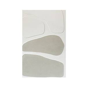 RHYTHM B ΠΙΝΑΚΑΣ ΔΙΑΚΟΣΜΗΤΙΚΟΣ ΜΕ ΚΟΡΝΙΖΑ 82.6x4.3x122.6cm ΚΑΜΒΑΣ ΜΠΕΖ ΛΕΥΚΟ PS