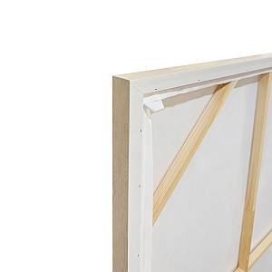 RHYTHM C ΠΙΝΑΚΑΣ ΔΙΑΚΟΣΜΗΤΙΚΟΣ ΜΕ ΚΟΡΝΙΖΑ 82.6x4.3x122.6cm ΚΑΜΒΑΣ ΜΠΕΖ ΛΕΥΚΟ PS