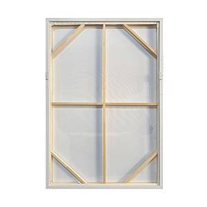 CRADLE ΠΙΝΑΚΑΣ ΔΙΑΚΟΣΜΗΤΙΚΟΣ ΜΕ ΚΟΡΝΙΖΑ 82.6x4.3x122.6cm ΚΑΜΒΑΣ ΜΠΕΖ ΚΑΦΕ ΜΑΥΡΟ ΓΚΡΙ PS