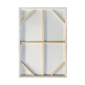 ALIGN ΠΙΝΑΚΑΣ ΔΙΑΚΟΣΜΗΤΙΚΟΣ ΜΕ ΚΟΡΝΙΖΑ 82.6x4.3x122.6cm ΚΑΜΒΑΣ ΠΡΑΣΙΝΟ ΓΚΡΙ PS