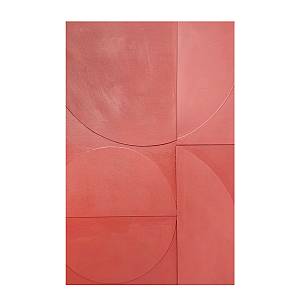 HARMONY ΠΙΝΑΚΑΣ ΔΙΑΚΟΣΜΗΤΙΚΟΣ ΜΕ ΚΟΡΝΙΖΑ 82.6x4.3x122.6cm ΚΑΜΒΑΣ ΠΟΡΤΟΚΑΛΙ PS