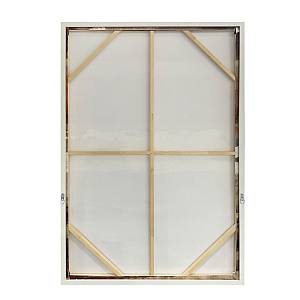 MIRRHA ΠΙΝΑΚΑΣ ΔΙΑΚΟΣΜΗΤΙΚΟΣ ΜΕ ΚΟΡΝΙΖΑ 82.6x4.3x122.6cm ΚΑΜΒΑΣ ΚΑΦΕ PS