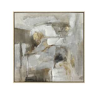 NYRA ΠΙΝΑΚΑΣ ΔΙΑΚΟΣΜΗΤΙΚΟΣ ΜΕ ΚΟΡΝΙΖΑ 82.6x4.3x82.6cm ΚΑΜΒΑΣ ΠΟΛΥΧΡΩΜΟ PS