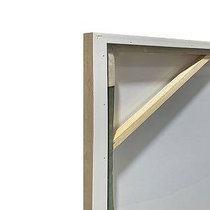 RHEA ΠΙΝΑΚΑΣ ΔΙΑΚΟΣΜΗΤΙΚΟΣ ΜΕ ΚΟΡΝΙΖΑ 82.6x4.3x122.6cm ΚΑΜΒΑΣ ΛΑΔΙ ΜΠΕΖ PS