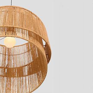 ZIA ΦΩΤΙΣΤΙΚΟ ΟΡΟΦΗΣ 39x35cm ΣΧΟΙΝΙ ΧΑΚΙ ΧΑΡΤΙ