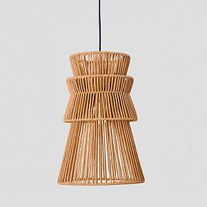 CLEO ΦΩΤΙΣΤΙΚΟ ΟΡΟΦΗΣ 26.5x38.5cm ΣΧΟΙΝΙ ΚΑΦΕ ΧΑΡΤΙ