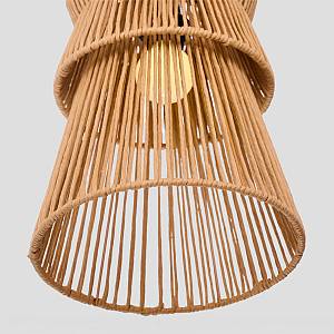 CLEO ΦΩΤΙΣΤΙΚΟ ΟΡΟΦΗΣ 26.5x38.5cm ΣΧΟΙΝΙ ΚΑΦΕ ΧΑΡΤΙ