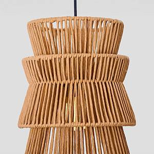 CLEO ΦΩΤΙΣΤΙΚΟ ΟΡΟΦΗΣ 26.5x38.5cm ΣΧΟΙΝΙ ΚΑΦΕ ΧΑΡΤΙ