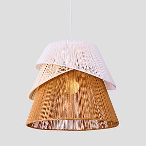 SORREL ΦΩΤΙΣΤΙΚΟ ΟΡΟΦΗΣ 36x34cm ΣΧΟΙΝΙ ΛΕΥΚΟ ΜΠΕΖ ΚΑΦΕ ΧΑΡΤΙ