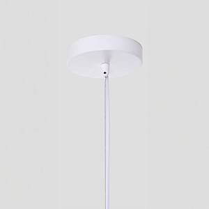 AURORA ΦΩΤΙΣΤΙΚΟ ΟΡΟΦΗΣ 61x47cm RATTAN ΛΕΥΚΟ