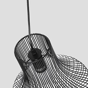 NOOR ΦΩΤΙΣΤΙΚΟ ΟΡΟΦΗΣ 25x30.5cm ΣΙΔΕΡΟ ΜΑΥΡΟ