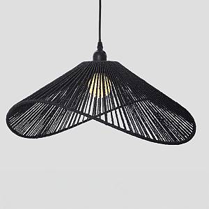 CLOVE ΦΩΤΙΣΤΙΚΟ ΟΡΟΦΗΣ 47.5x21cm ΣΧΟΙΝΙ ΜΑΥΡΟ ΧΑΡΤΙ