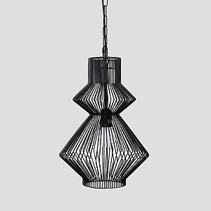 STEEL ΦΩΤΙΣΤΙΚΟ ΟΡΟΦΗΣ 28x40.5cm ΣΙΔΕΡΟ ΜΑΥΡΟ