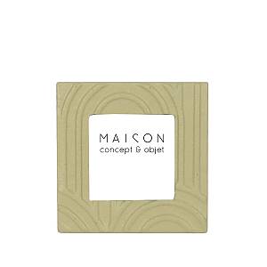 RAW ΚΟΡΝΙΖΑ 15.5x1.5x15.5cm MDF ΠΡΑΣΙΝΟ ΑΝΟΙΧΤΟ ΓΥΑΛΙ