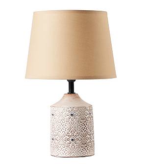 TLC 6031 ΠΟΡΤΑΤΙΦ ΚΕΡΑΜΙΚΟ ΒΑΣΗ ΑΝΑΓΛΥΦΟ ΛΟΥΛΟΥΔΙ ΜΕ ΣΤΡΑΣ  ΑΜΠΑΖΟΥΡ ΜΠΕΖ 1ΧΕ27