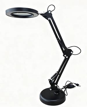 TLC 018 ΠΟΡΤΑΤΙΦ ΓΡΑΦΕΙΟΥ ΜΑΥΡΟ ΜΕ ΜΕΓΕΝΘΥΤΙΚΟ ΦΑΚΟ LED,DIMMER,CCT