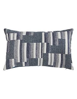 Μαξιλάρι Jacquard μπλε 30x50cm