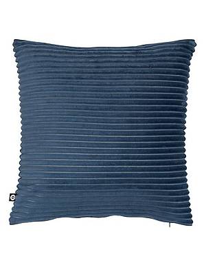 Μαξιλάρι μπλε κοτλέ 38x38cm