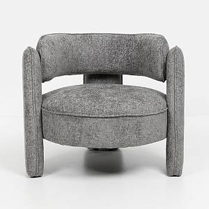 GRADA SMALL ΠΟΛΥΘΡΟΝΑ ΓΚΡΙ 79x85x70.5cm