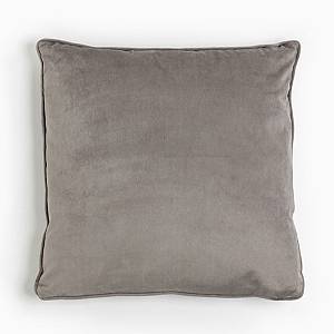 SIMPLY FRANCO ΔΙΑΚΟΣΜΗΤΙΚΟ ΜΑΞΙΛΑΡΙ 45x45cm ΒΕΛΟΥΔΟ ΓΚΡΙ