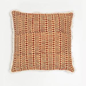 FIRED BRICK A ΔΙΑΚΟΣΜΗΤΙΚΟ ΜΑΞΙΛΑΡΙ 50x50cm ΒΑΜΒΑΚΙ ΚΕΡΑΜΙΔΙ ΜΠΕΖ ΒΙΣΚΟΖΗ