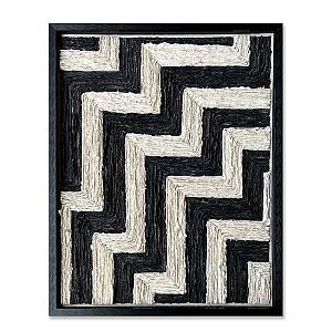 EARTH CRAFT ΠΙΝΑΚΑΣ ΔΙΑΚΟΣΜΗΣΗΣ 80x100x4cm ΧΑΡΤΙ ΜΑΥΡΟ ΜΠΕΖ ΓΥΑΛΙ ΜΑΥΡΟ