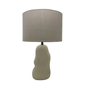 SANG ΦΩΤΙΣΤΙΚΟ ΕΠΙΤΡΑΠΕΖΙΟ 16x11x52cm ΚΕΡΑΜΙΚΟ ΜΠΕΖ ΒΕΛΟΥΔΟ ΜΠΕΖ