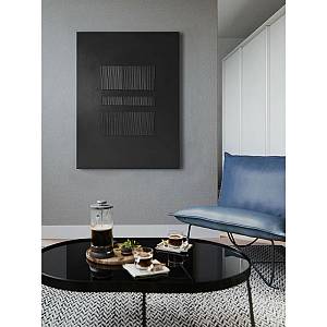 BLACKSTORM ΠΙΝΑΚΑΣ ΔΙΑΚΟΣΜΗΤΙΚΟΣ 75x100x3cm ΚΑΜΒΑΣ ΜΑΥΡΟ