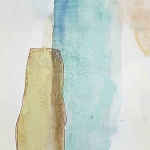 MINT AIR ΠΙΝΑΚΑΣ ΔΙΑΚΟΣΜΗΤΙΚΟΣ ΜΕ ΚΟΡΝΙΖΑ 90x120x4cm ΚΑΜΒΑΣ ΠΟΛΥΧΡΩΜΟ ΞΥΛΟ ΑΣΠΡΟ