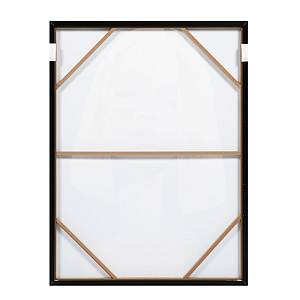 DONNA SOGNA ΠΙΝΑΚΑΣ ΔΙΑΚΟΣΜΗΤΙΚΟΣ ΜΕ ΚΟΡΝΙΖΑ 90x120x4cm ΚΑΜΒΑΣ ΠΟΛΥΧΡΩΜΟ ΞΥΛΟ ΜΑΥΡΟ