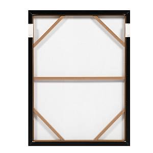 VARME A ΠΙΝΑΚΑΣ ΔΙΑΚΟΣΜΗΤΙΚΟΣ ΜΕ ΚΟΡΝΙΖΑ 60x80x4cm ΚΑΜΒΑΣ ΠΟΛΥΧΡΩΜΟ ΞΥΛΟ ΜΑΥΡΟ