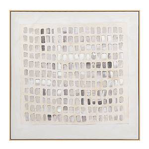 SIMPLICIT ΠΙΝΑΚΑΣ ΔΙΑΚΟΣΜΗΤΙΚΟΣ ΜΕ ΚΟΡΝΙΖΑ 100x100x4cm ΚΑΜΒΑΣ ΜΠΕΖ ΚΑΦΕ ΞΥΛΟ ΦΥΣΙΚΟ