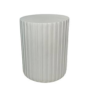 RAIL WHITE SIDE TABLE ΛΕΥΚΟ 40x40x47cm