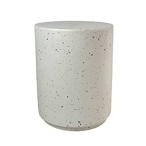 WHEEL ROUND SIDE TABLE TERRAZZO 36.5x36.5x46cm