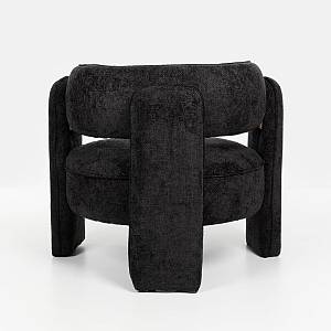 GRADA SMALL ΠΟΛΥΘΡΟΝΑ ΜΑΥΡΟ 79x85x70.5cm