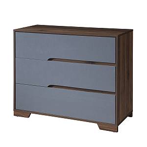 GROOVES ΣΥΡΤΑΡΙΕΡΑ 3ΣΥΡΤΑΡΙΑ ΚΑΡΥΔΙ ΓΚΡΙ 100x45x80cm