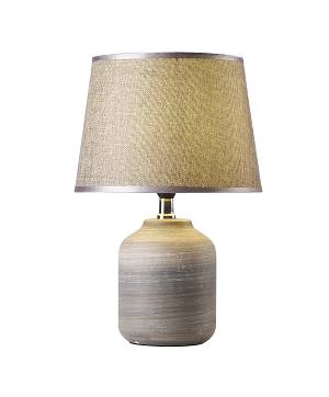 TLC 6028 ΠΟΡΤΑΤΙΦ ΚΕΡΑΜΙΚΟ ΜΕ ΑΜΠΑΖΟΥΡ ΓΚΡΙ 1ΧΕ27