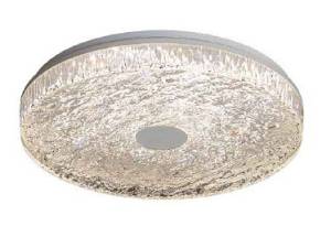 Πλαφονιέρα οροφής LED 36W 4cct από λευκό ακρυλικό D:50cm (42048-Α)