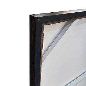PLOW ΠΙΝΑΚΑΣ ΔΙΑΚΟΣΜΗΣΗΣ 60x90x4cm ΚΑΜΒΑΣ ΚΑΦΕ ΣΚΟΥΡΟ MDF