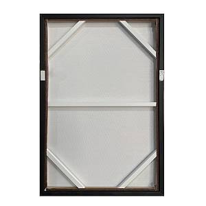 PLOW ΠΙΝΑΚΑΣ ΔΙΑΚΟΣΜΗΣΗΣ 60x90x4cm ΚΑΜΒΑΣ ΚΑΦΕ ΣΚΟΥΡΟ MDF