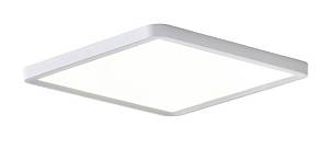 Πλαφονιέρα οροφής LED 40W 3CCT (by switch on base) από λευκό μέταλλο  D:50cm (42045-White)