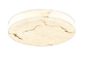 Φωτιστικό οροφής, LED 48W Alabaster & ritine, 5280 lm, 3CCT (by switch on base) D:60x6cm (42053-B)