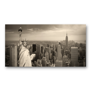 M312 - Πίνακας Άγαλμα της Ελευθερίας σέπια