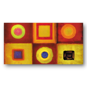 M468 - Πίνακας σχήματα σε έντονα χρώματα