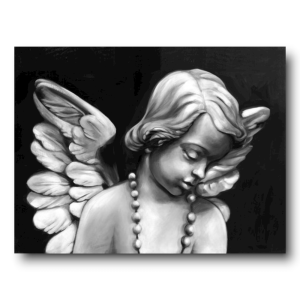M575 - Πίνακας άγαλμα αγγέλου