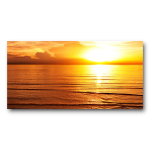 M779 - Πίνακας ηλιοβασίλεμα με χρώμα