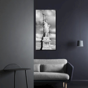 M849 - Πίνακας Άγαλμα της Ελευθερίας ασπρόμαυρο