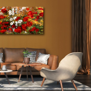 M880 - Πίνακας ανθισμένος αγρός